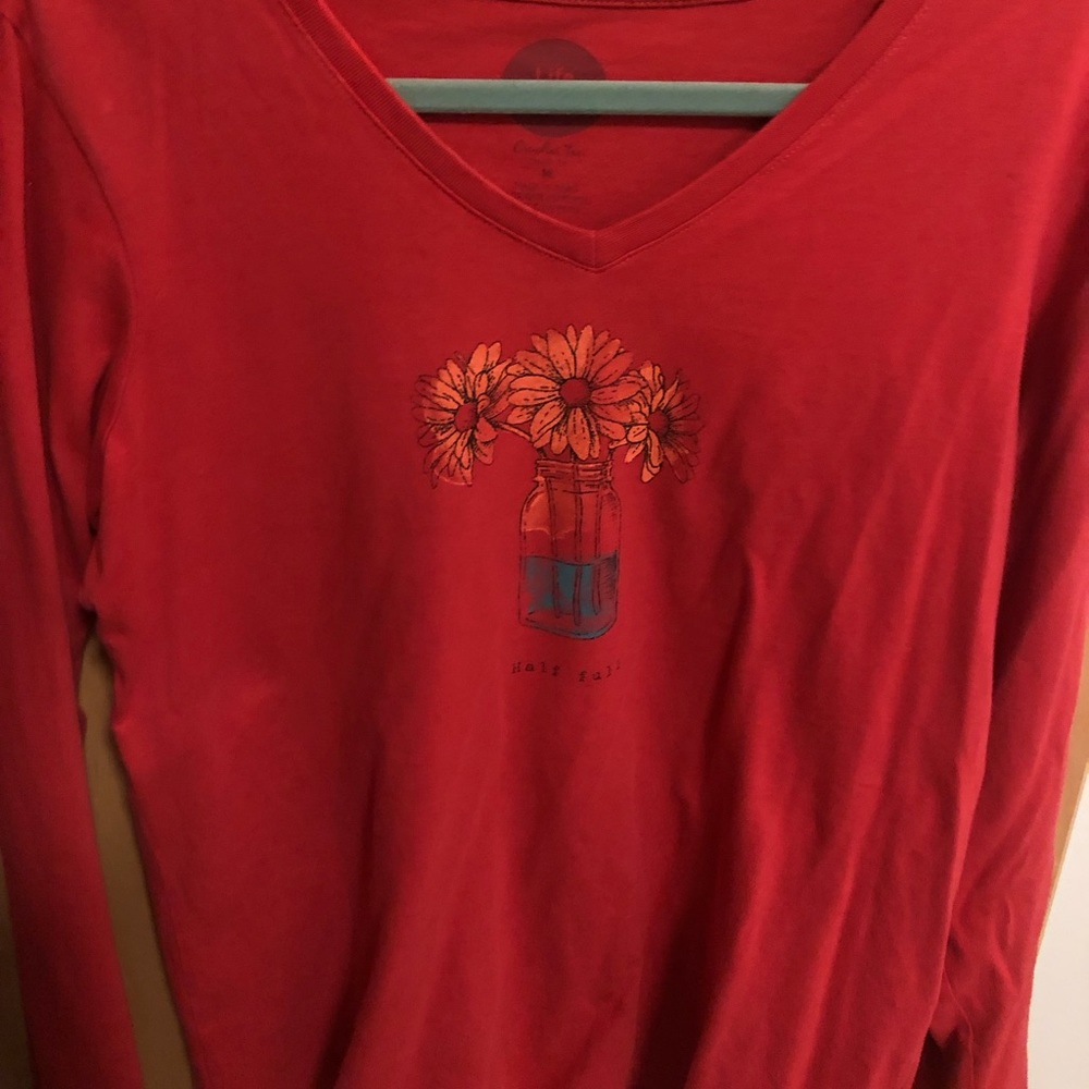 Life is Good Long sleeve T shirt